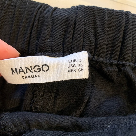 Navy blue mango pants - Picture 4 of 4